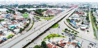 Saigon Riverside City hấp dẫn do cạnh các trục giao thông chính cảu TP. HCM