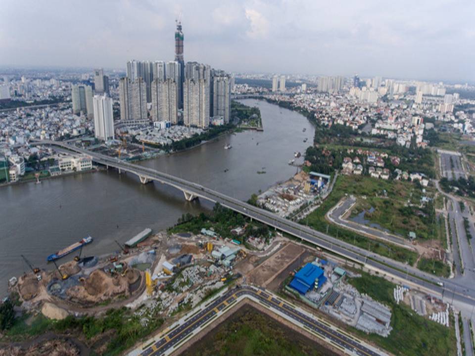 Can ho view song Q7 Saigon Riverside Complex
